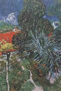 Vincent Van Gogh Doctor Gachet's Garden in Auvers (nn04) oil on canvas